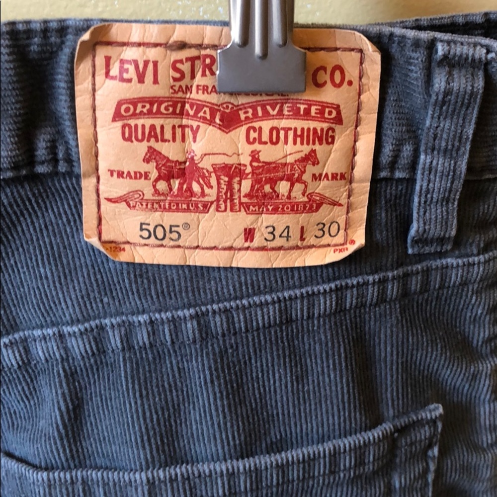 Men’s Levi’s 505 jeans size W34xL30 - Picture 3 of 4